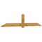 Ekena Millwork Eugene Rough Sawn Timber Gable Bracket, Western Red Cedar, 108"W x 22"H x 2"D x 6"F, 5/12 Pitch GBW108X22X0206EUG00RWR - alternate 3